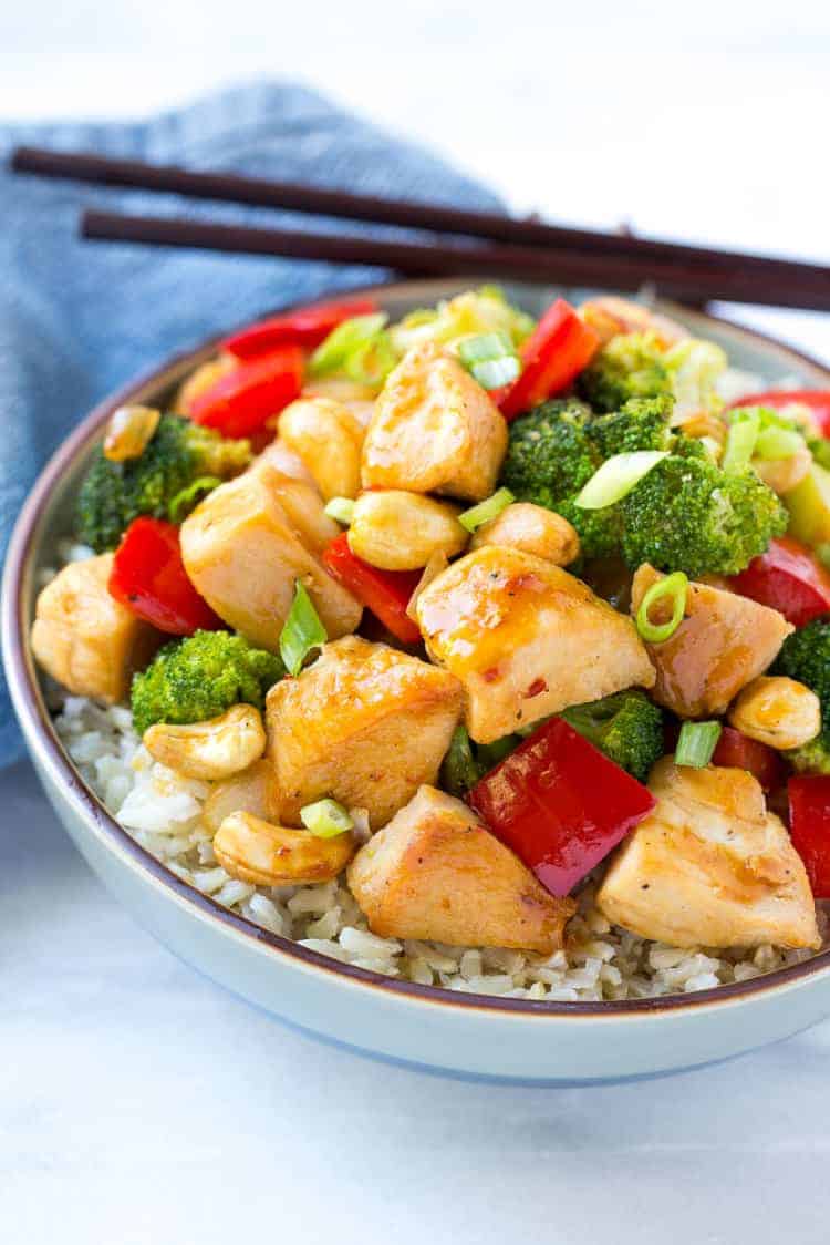 spicy chicken stir fry