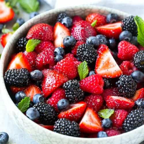 Berry Fruit Salad - Life Made Sweeter