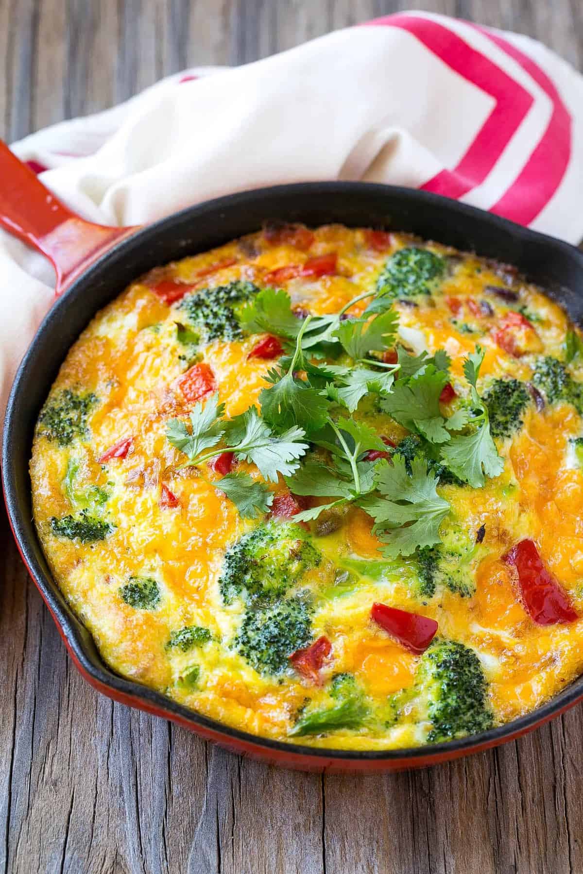 Vegetable Frittata - Healthy Little Foodies