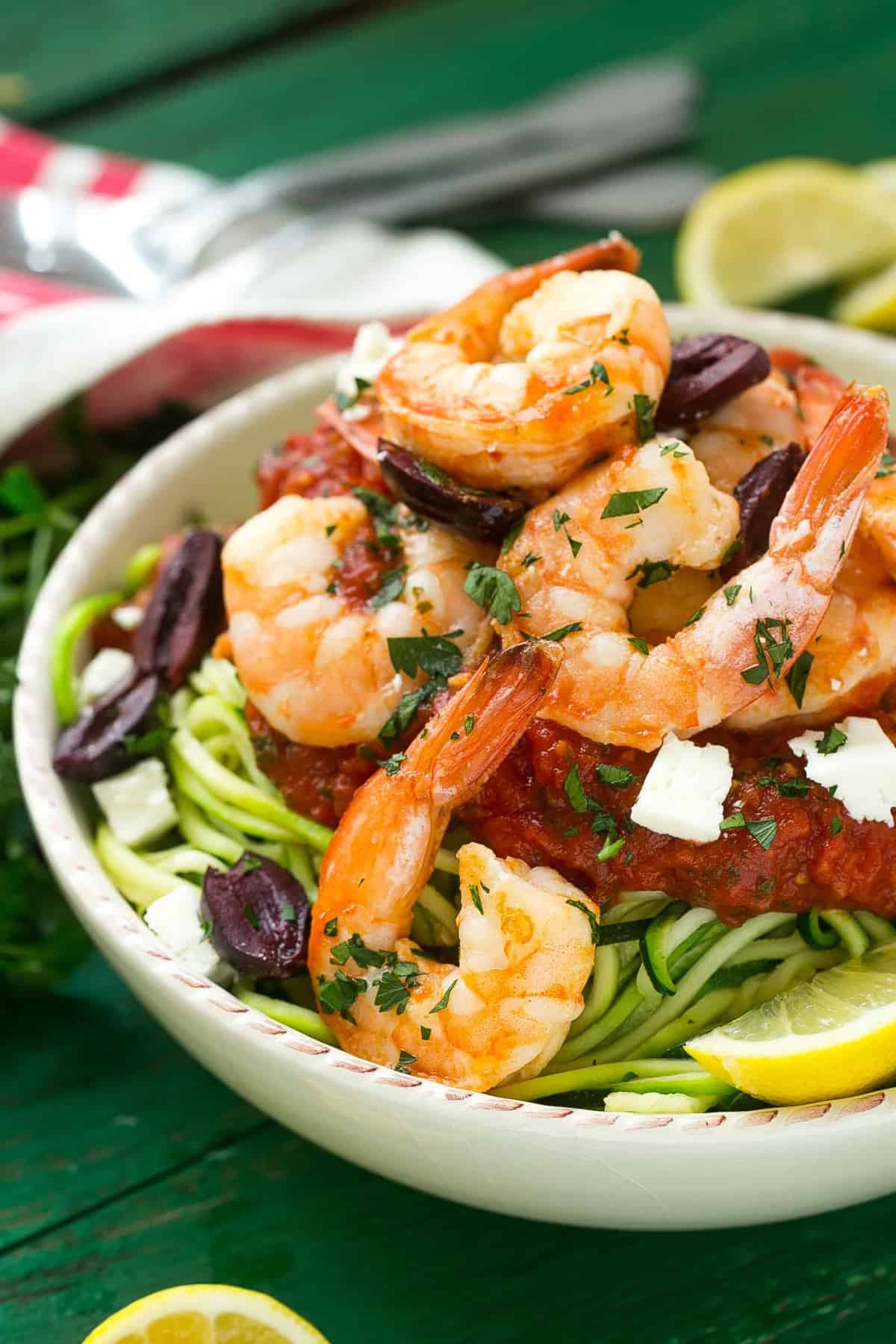 greek shrimp scampi
