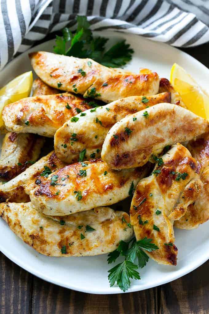 Lemon grilled chicken clearance marinade