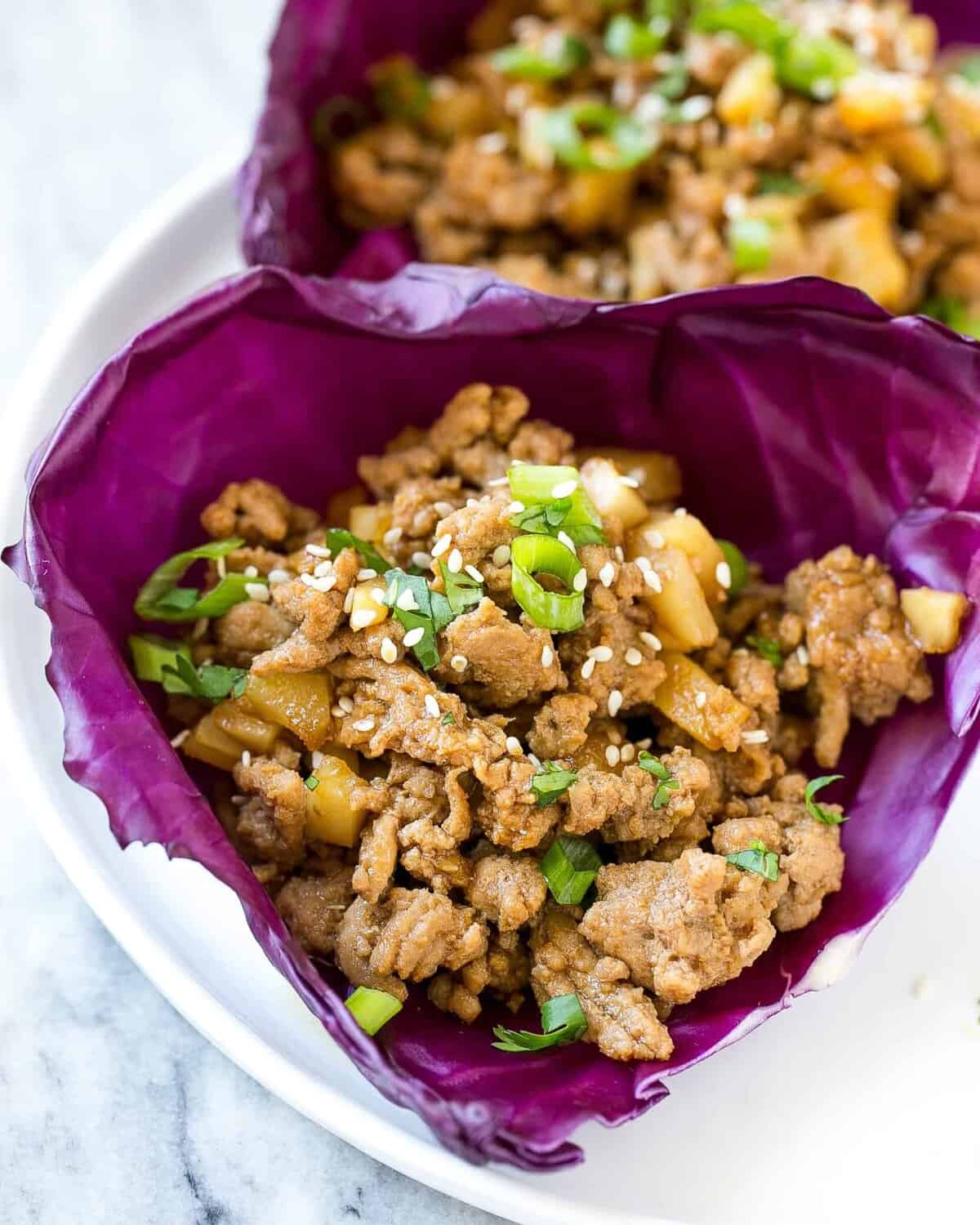 Asian Ground Chicken Recipe | Healthy Fitness Meals