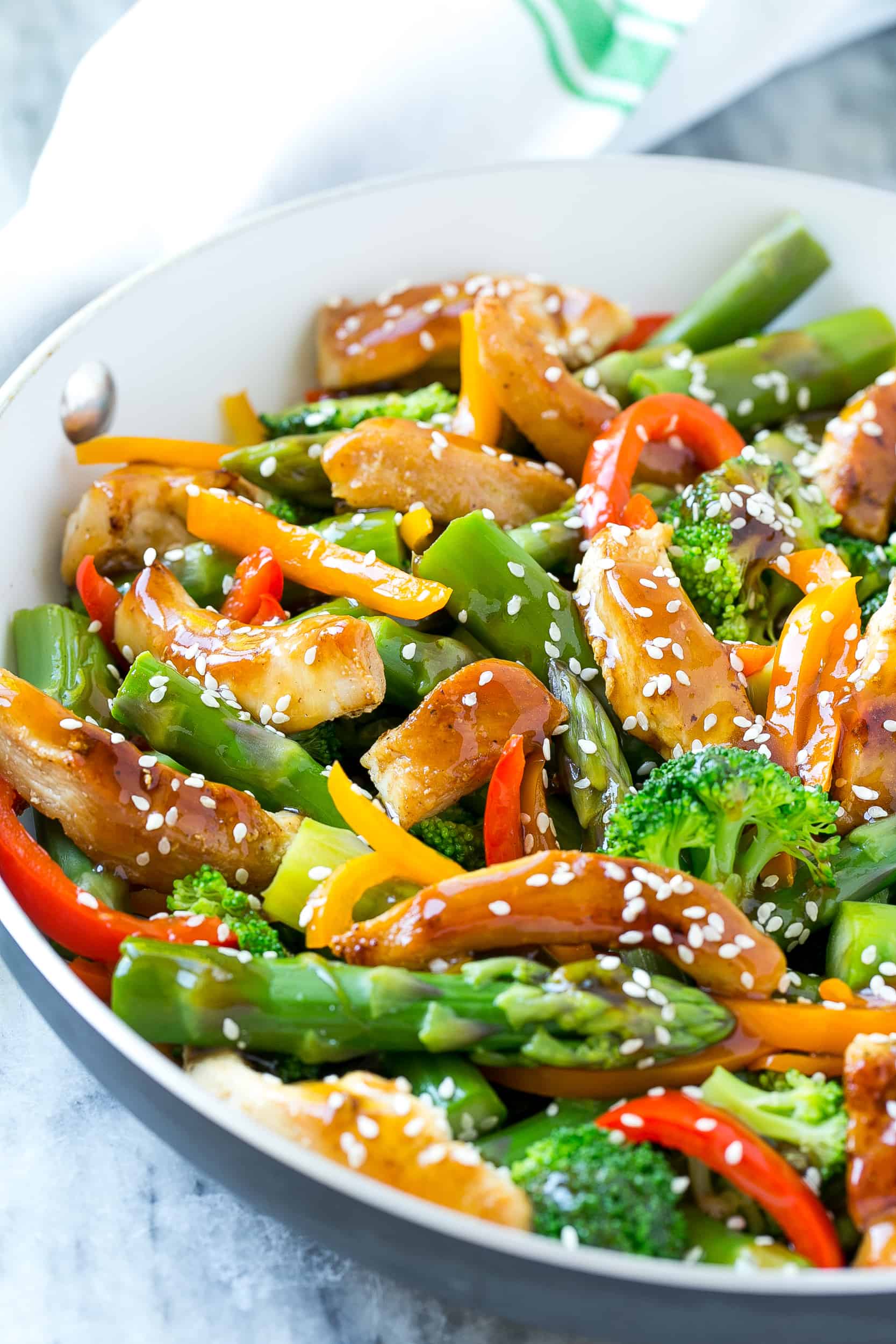 THE BEST Teriyaki Chicken Stir Fry Recipe | Healthy Fitness Meals