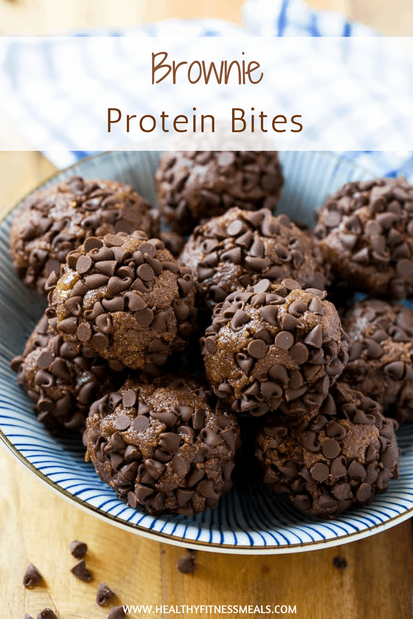 No Bake Brownie Protein Bites Recipe To Die For Healthy Fitness Meals