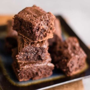 easy High Protein Fudge Brownies