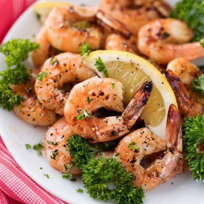 Honey grilled outlet shrimp