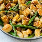 Mushroom and Asparagus Stir Fry