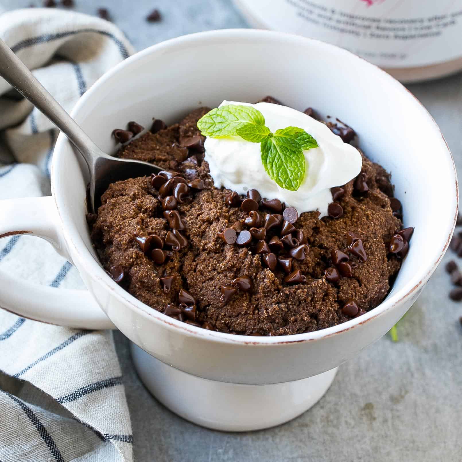 Protein Chocolate Mug Cake