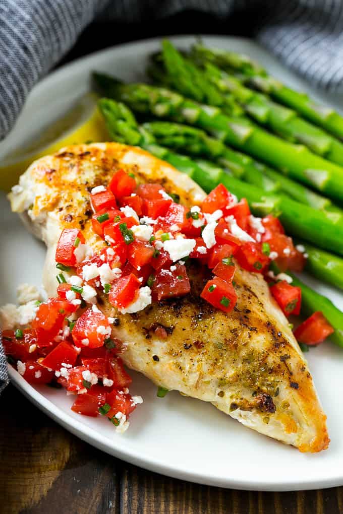 Easy Mediterranean Chicken Recipe Healthy Fitness Meals