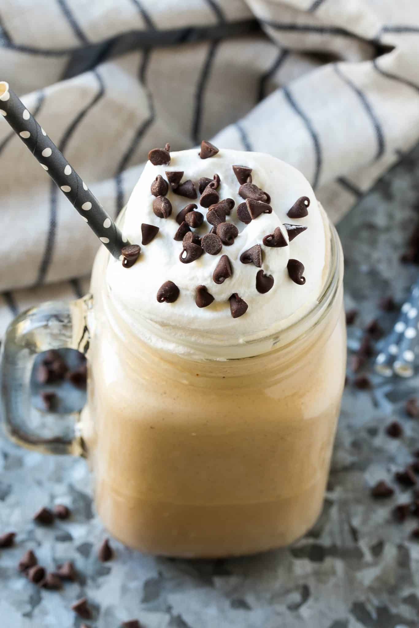 mocha protein shake