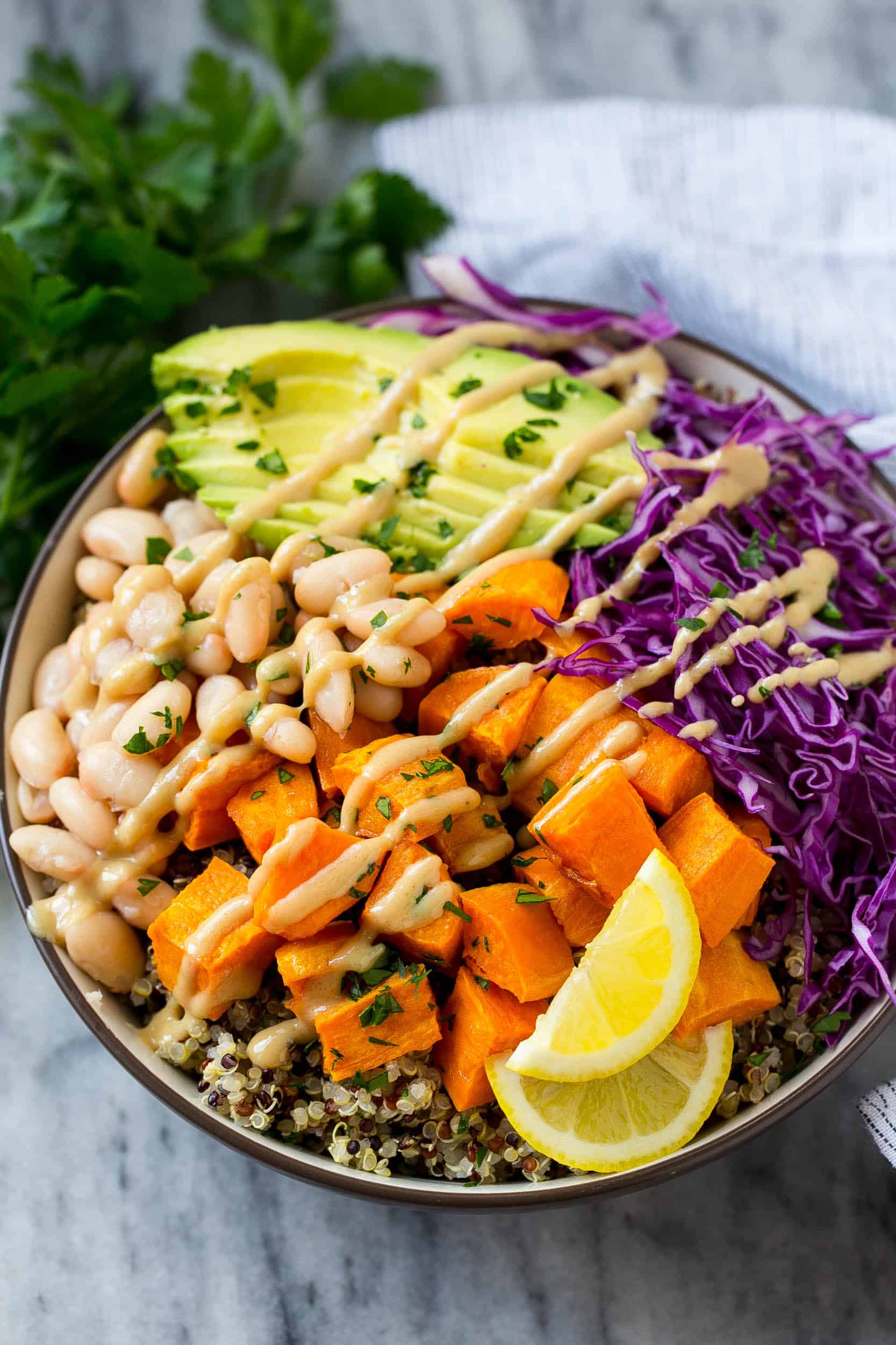 Easy Quinoa Veggie Bowl Recipe Healthy Fitness Meals