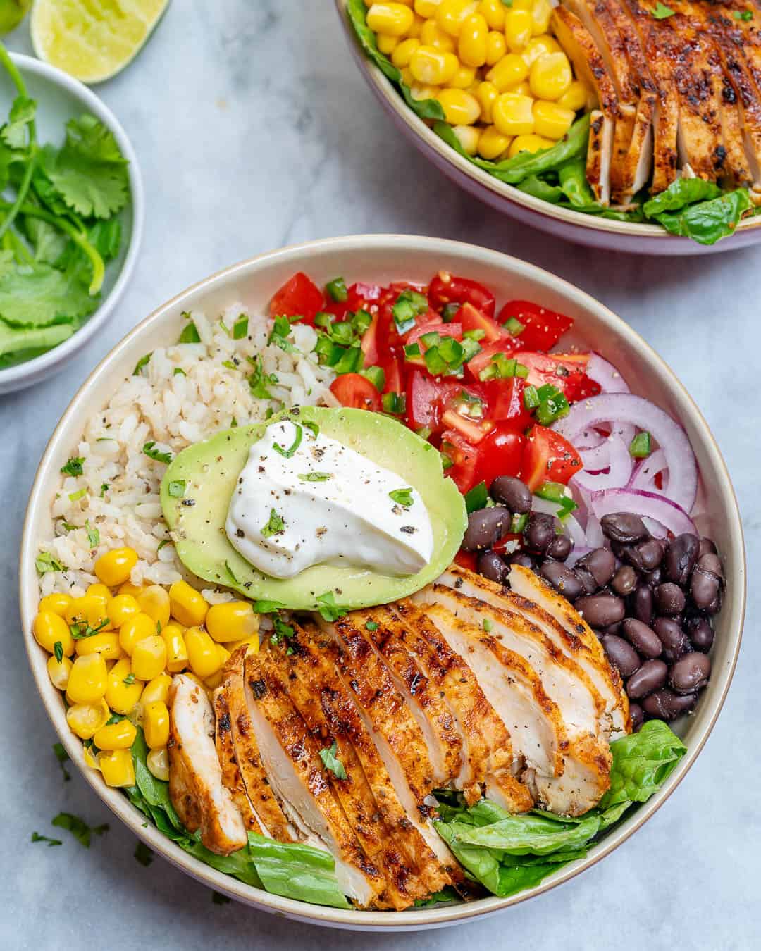 Easy Chicken Burrito Bowl Recipe — Registered Dietitian Columbia SC -  Rachael Hartley Nutrition