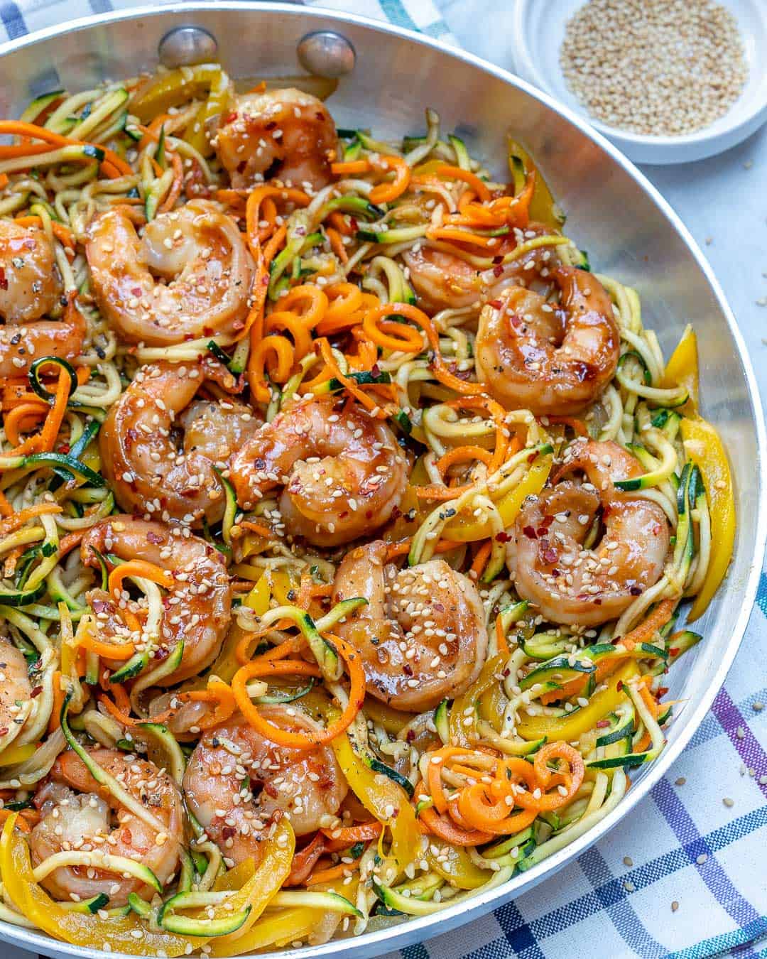 shrimp zoodles recipe