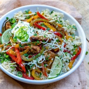chicken mexican bowl.