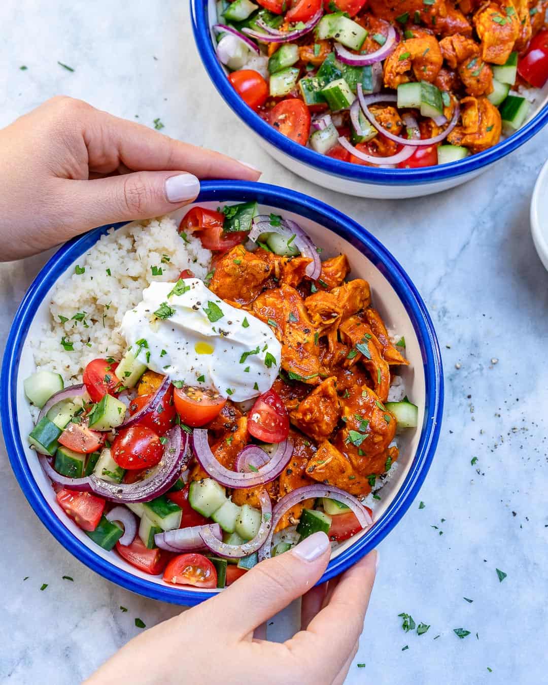 Easy Moroccan Chicken Couscous Bowl Recipe | Healthy ...