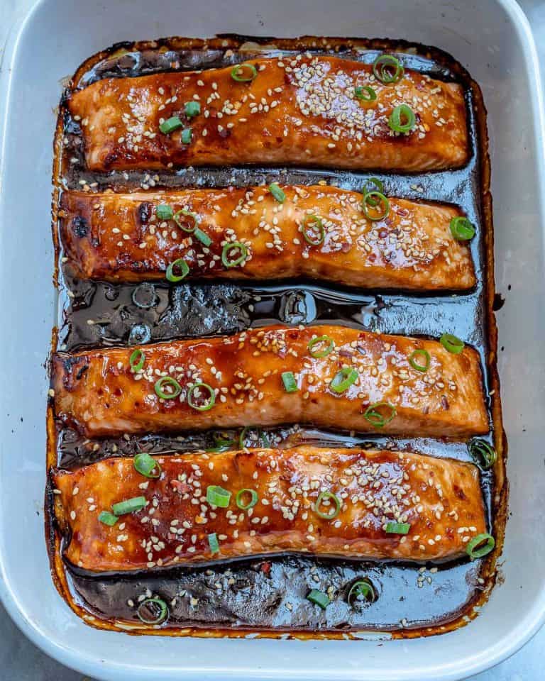 Tagbaked Teriyaki Salmon Healthy Fitness Mealsfeed