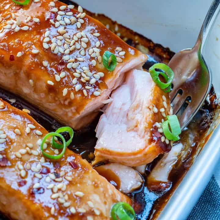 Tagbaked Teriyaki Salmon Healthy Fitness Mealsfeed