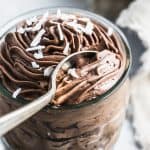 Keto chocolate Cheesecake mousse