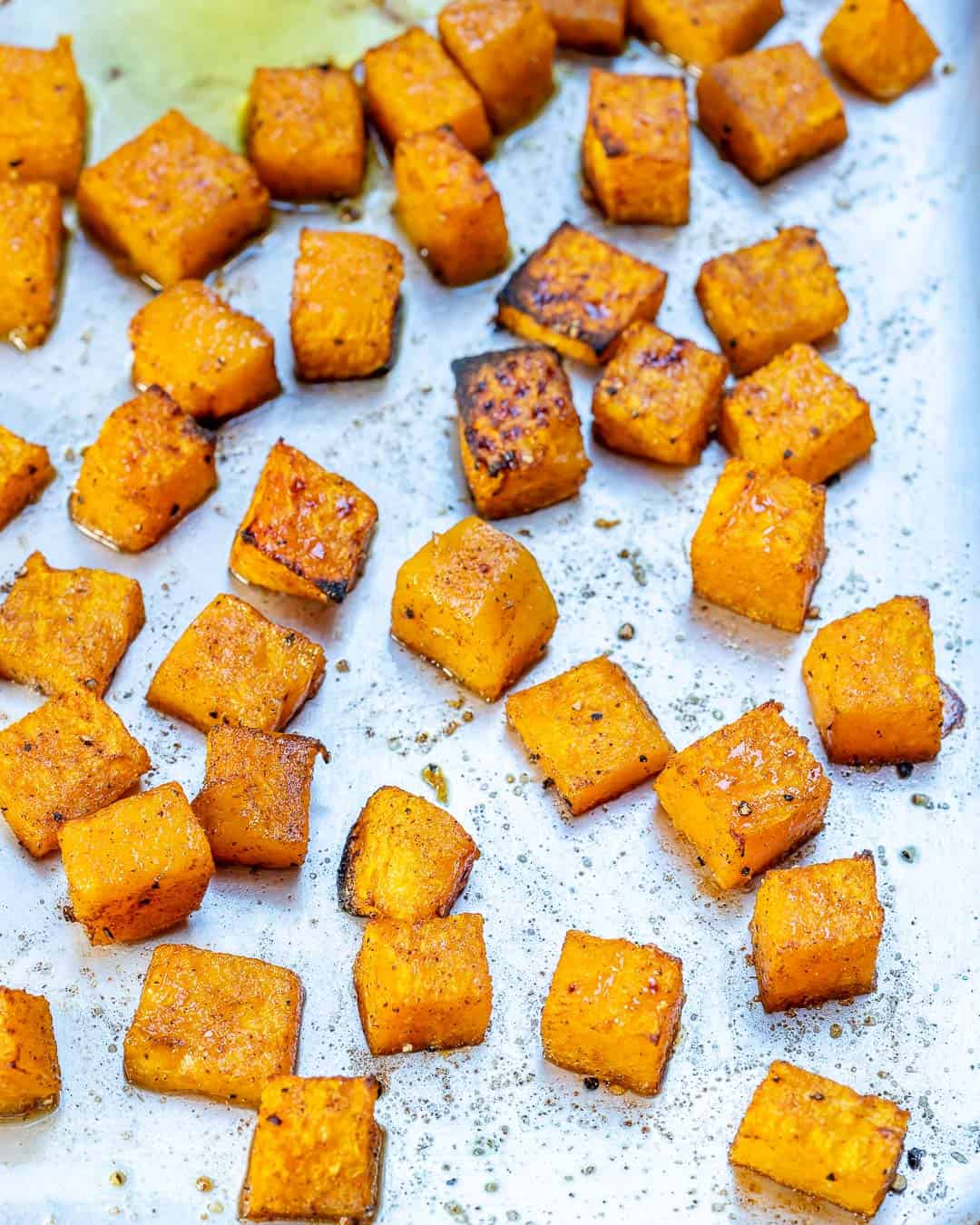 Roasted butternut squash