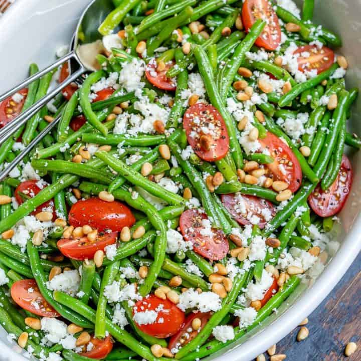Green Beans and Tomato Salad Recipe | Healthy Fitness Meals