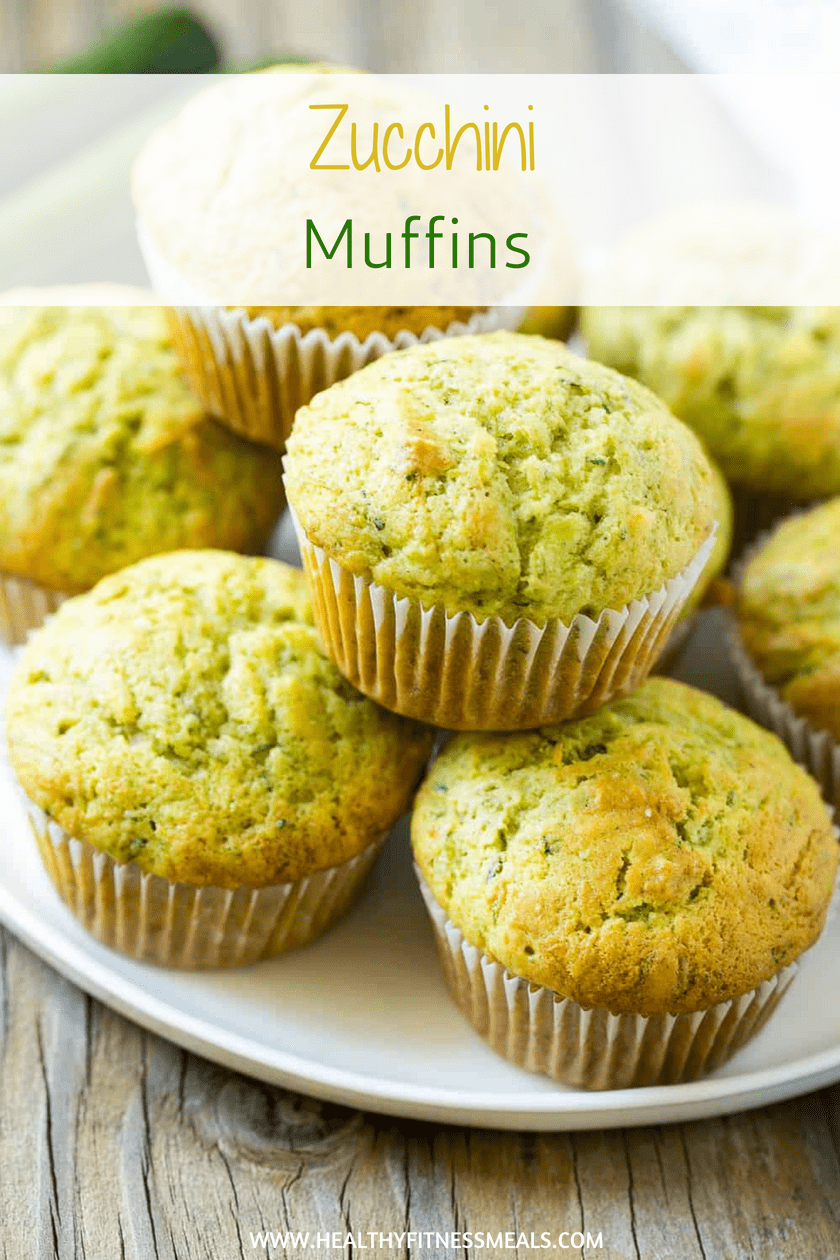 Healthy Zucchini Muffins