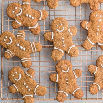 gluten-free Gingerbread Men Cookies