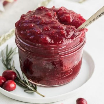 sugar-free cranberry sauce