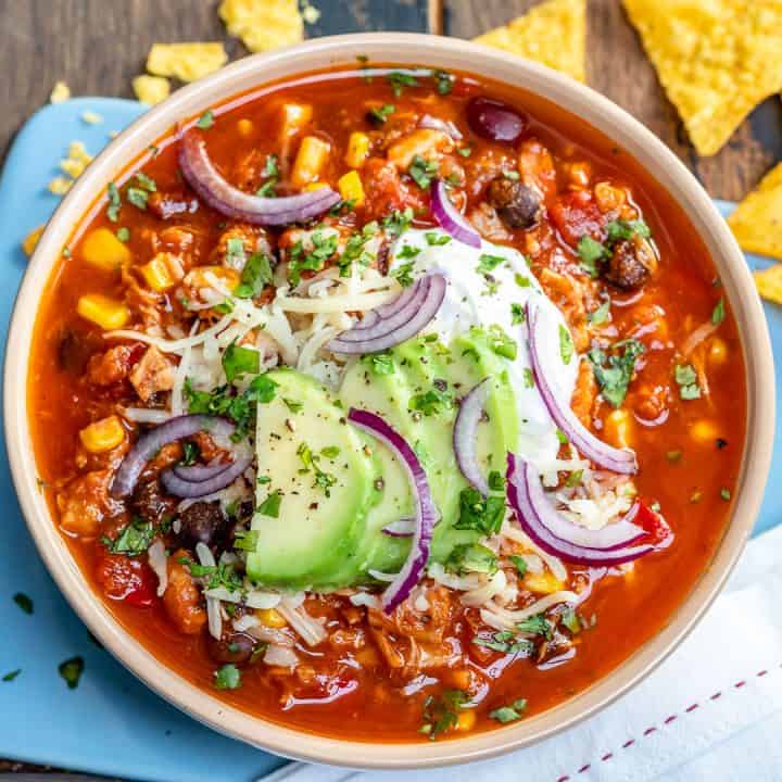Easy Chicken Chili Recipe Healthy Fitness Meals