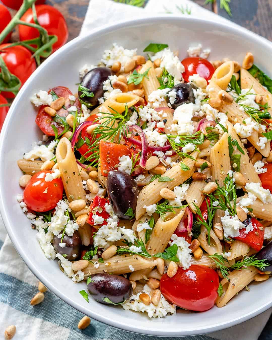 plate of pasta