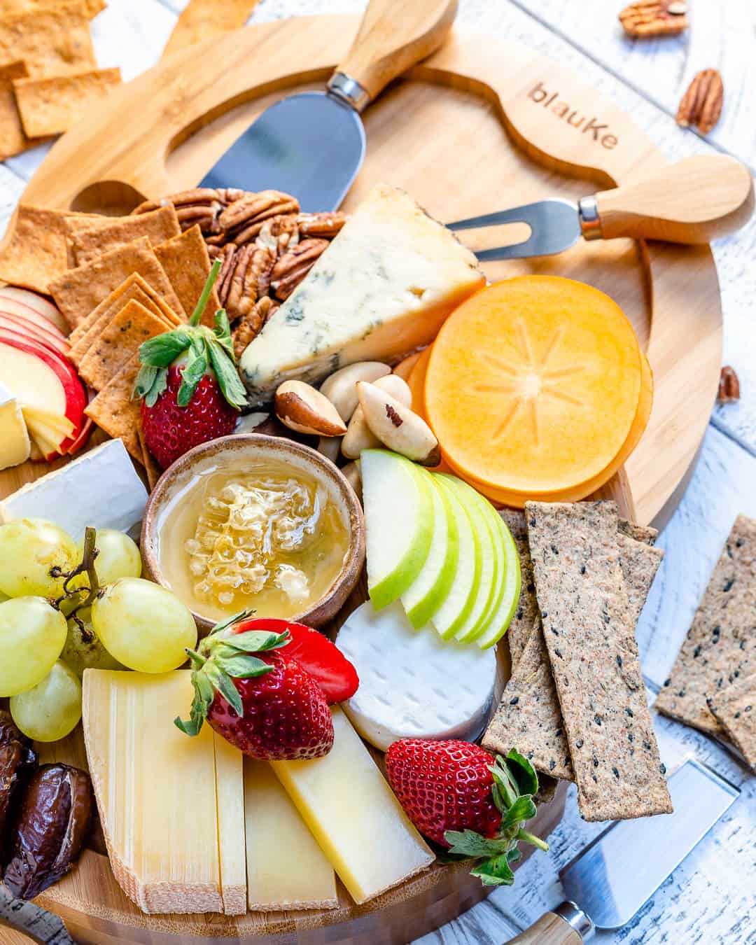 wooden cheeseboard