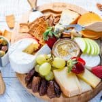 Holiday cheese board