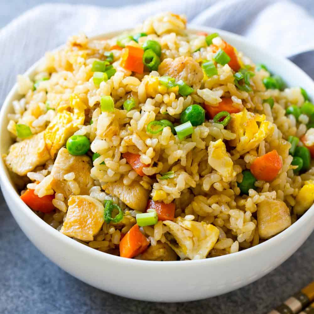 Egg Fried Rice with Peas - Together to Eat - Family Meals