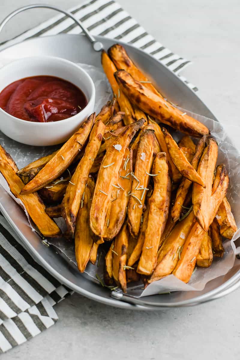 Healthy Baked Sweet Potato Fries - 2teaspoons