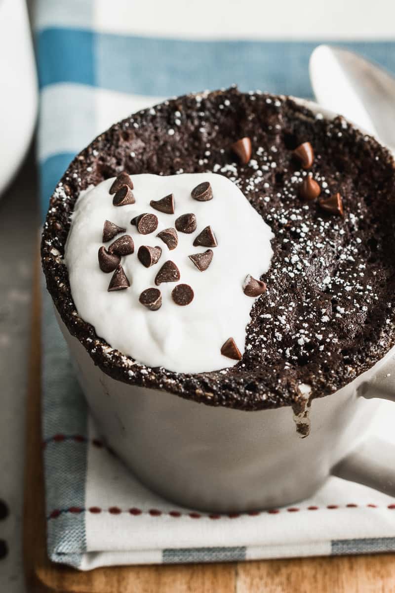 healthy paleo mug cake recipe