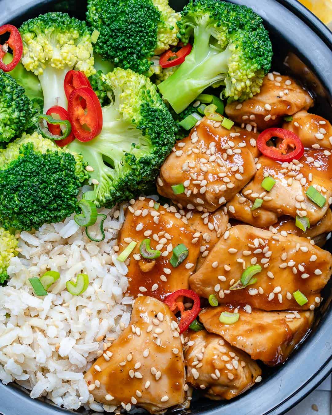 Teriyaki Chicken Meal Prep Bowls Recipe | Healthy Fitness Meals