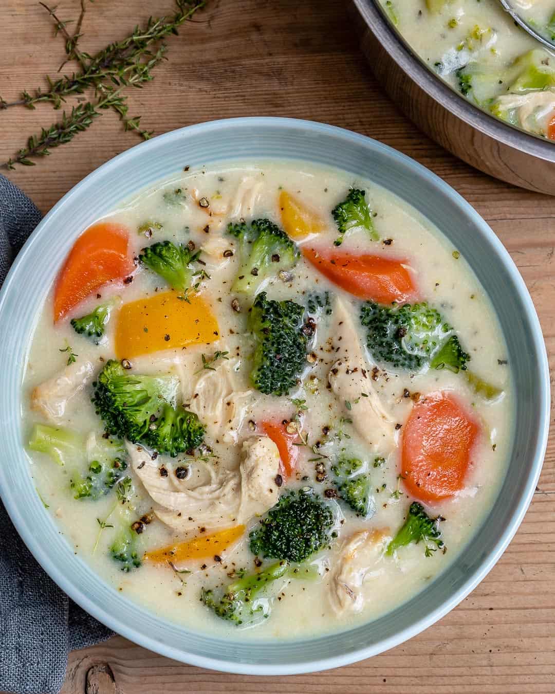 easy creamy chicken soup recipe