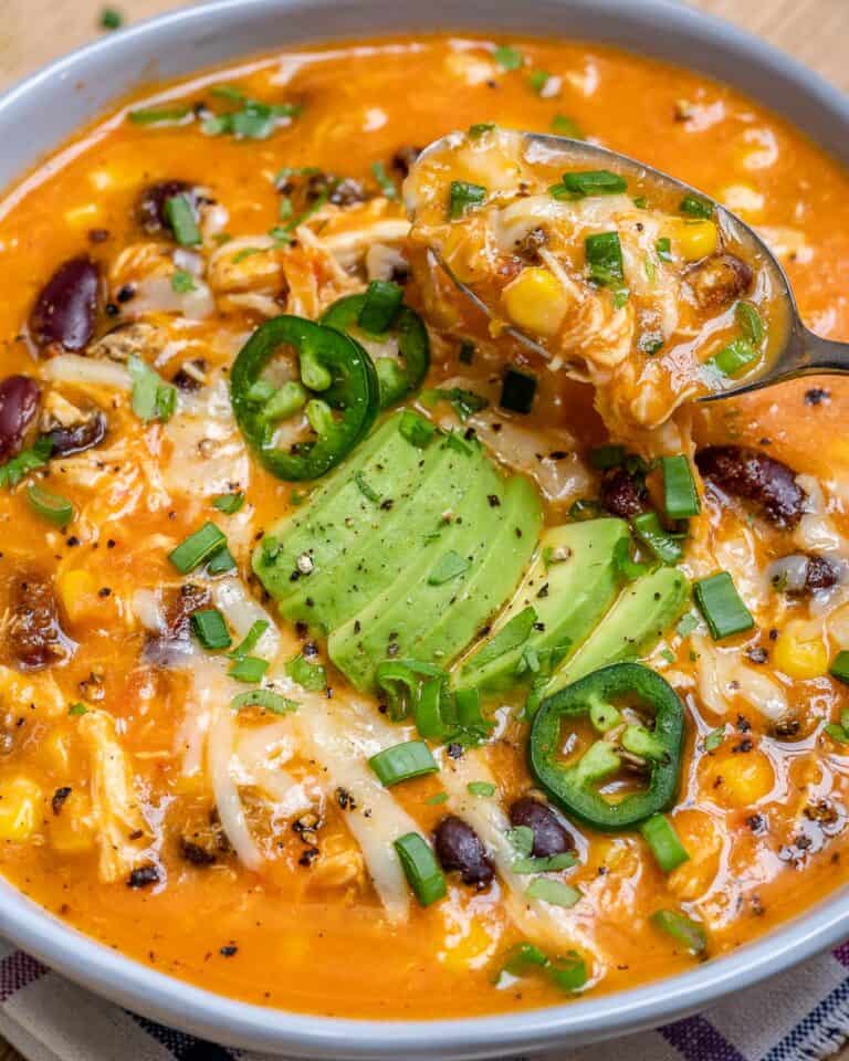 Chicken Enchilada Soup (3 ways) Healthy Fitness Meals