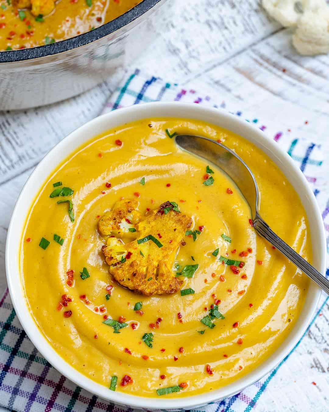 vegan cauliflower soup recipe 