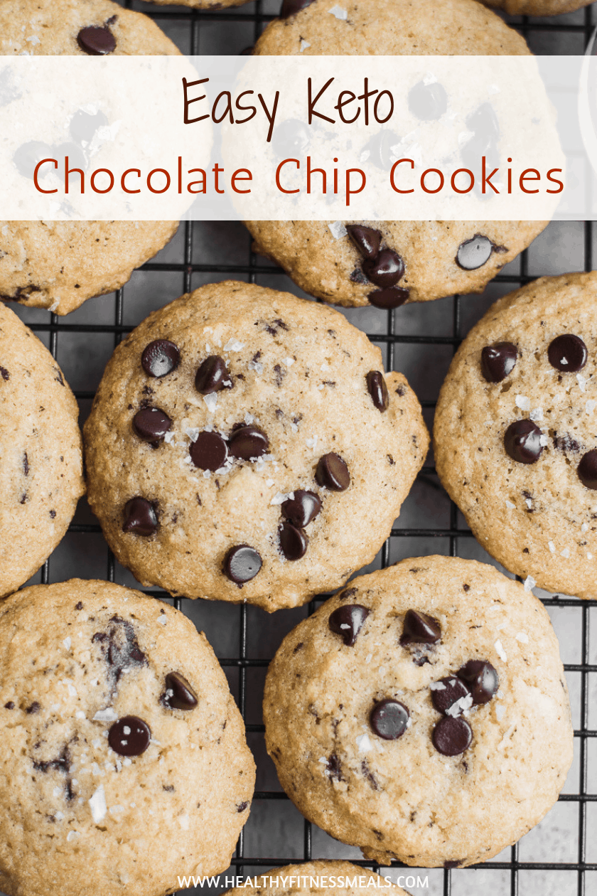 Keto Chocolate Chip Cookies | Healthy Fitness Meals