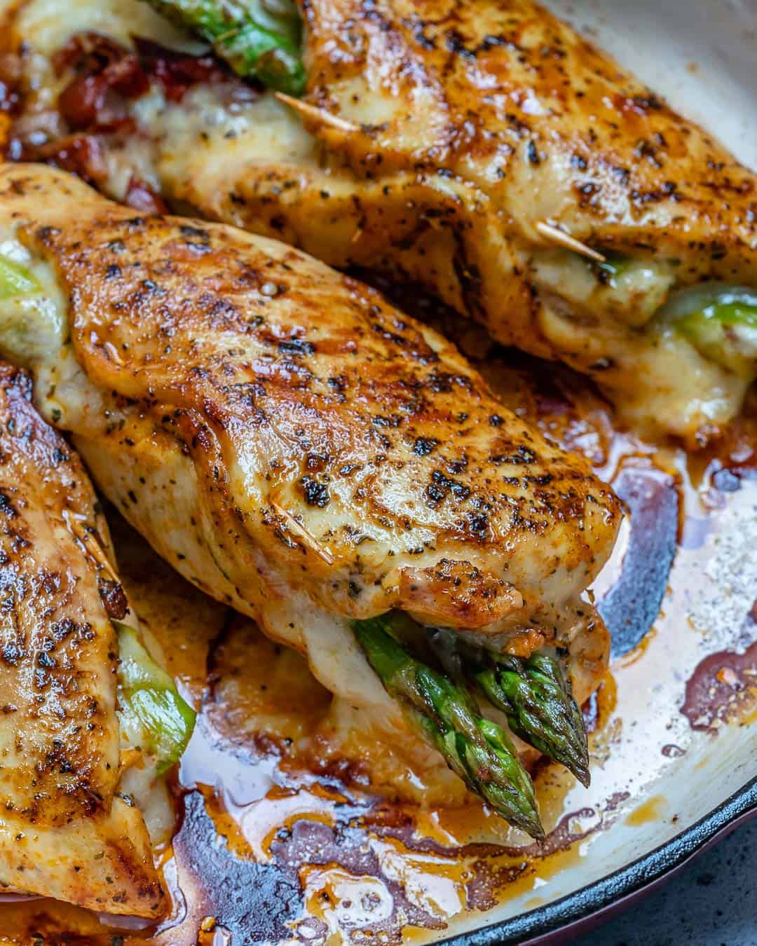 Asparagus Stuffed Chicken Breast