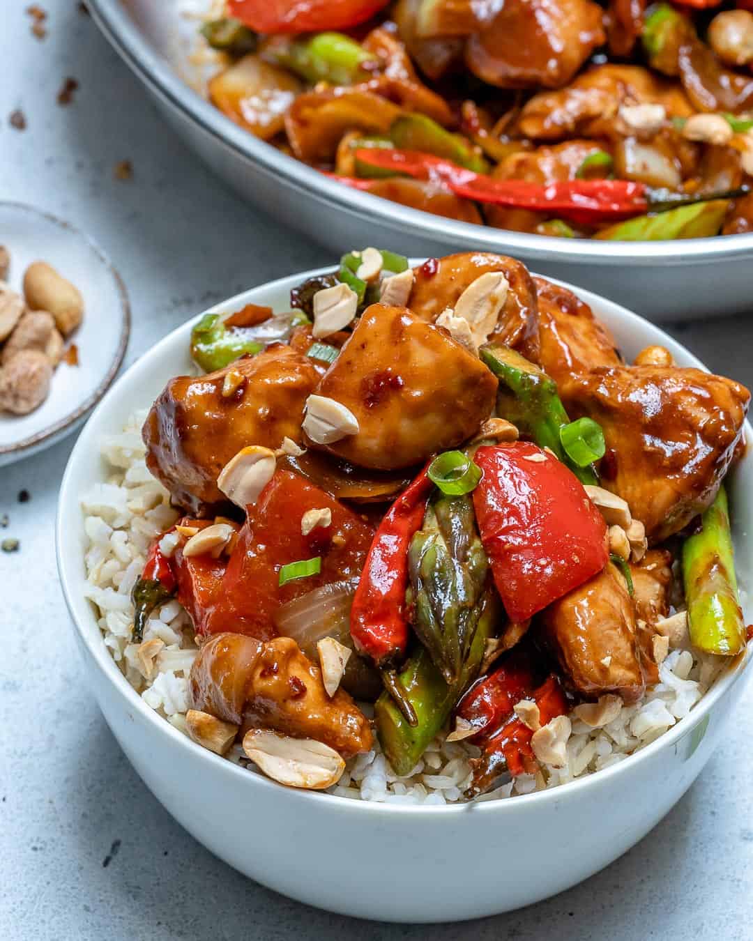 Healthy Kung Pao Chicken {sauce recipe included} | Healthy Fitness Meals