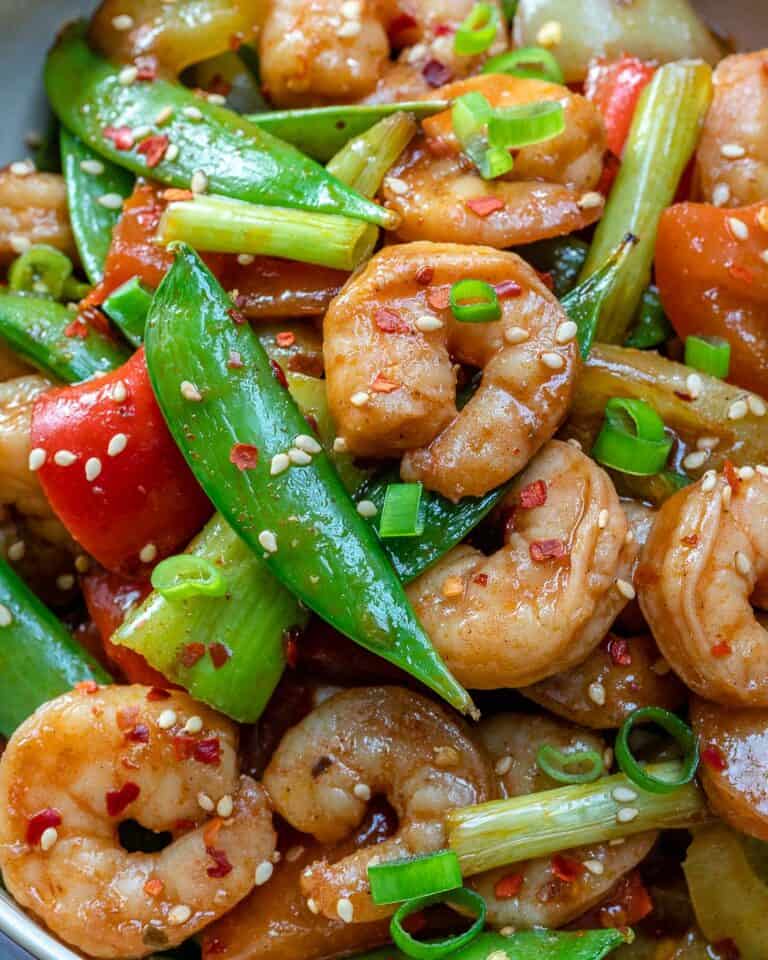 Easy Szechuan Shrimp Stir Fry Recipe 