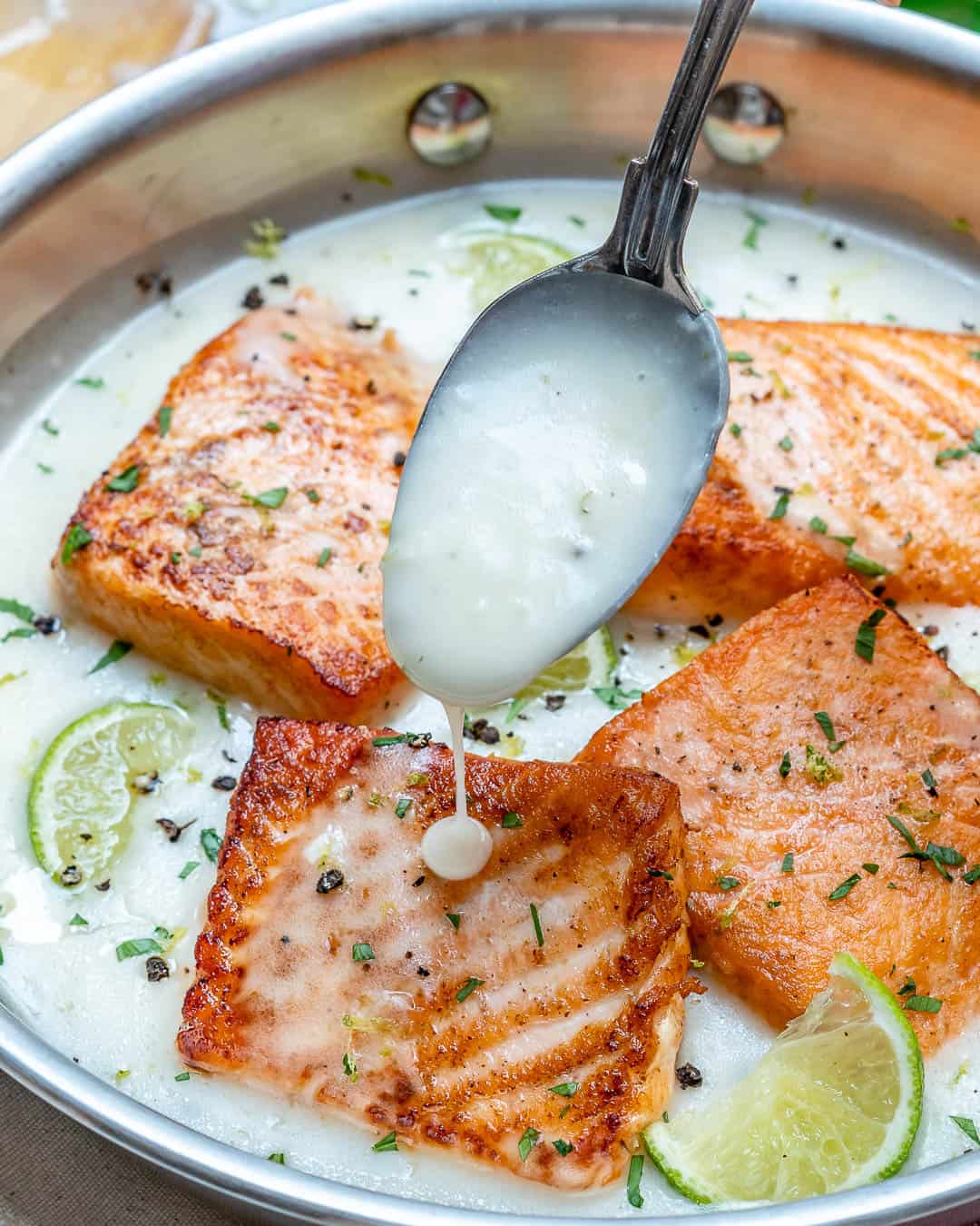 creamy salmon dinner recipe