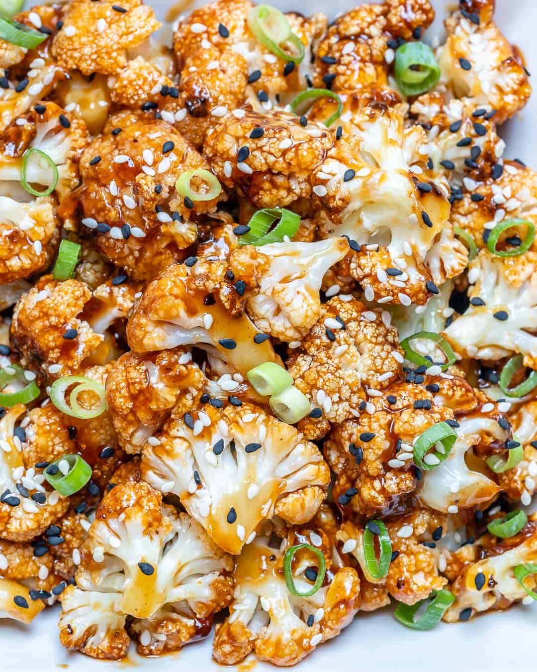 sweet and spicy cauliflower