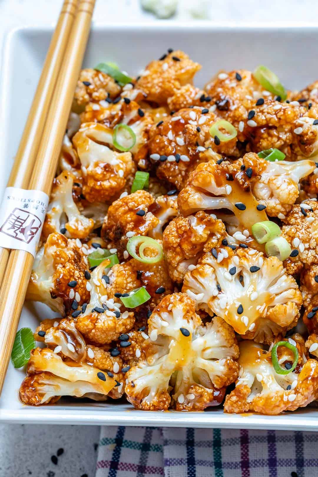 Sweet And Spicy Baked Cauliflower Recipe Healthy Fitness Meals