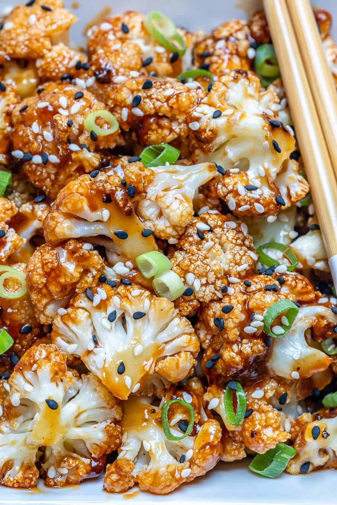 Sweet and Spicy Baked Cauliflower Recipe | Healthy Fitness Meals