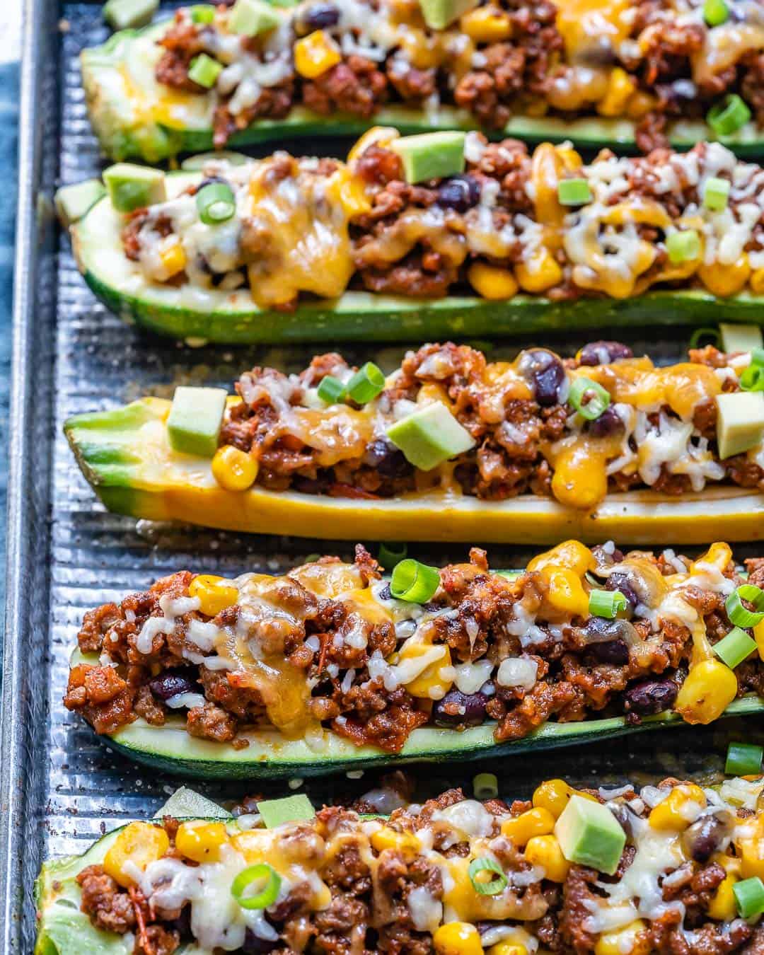 Low Carb Low Carb Burrito Zucchini Boats Recipe Healthy 