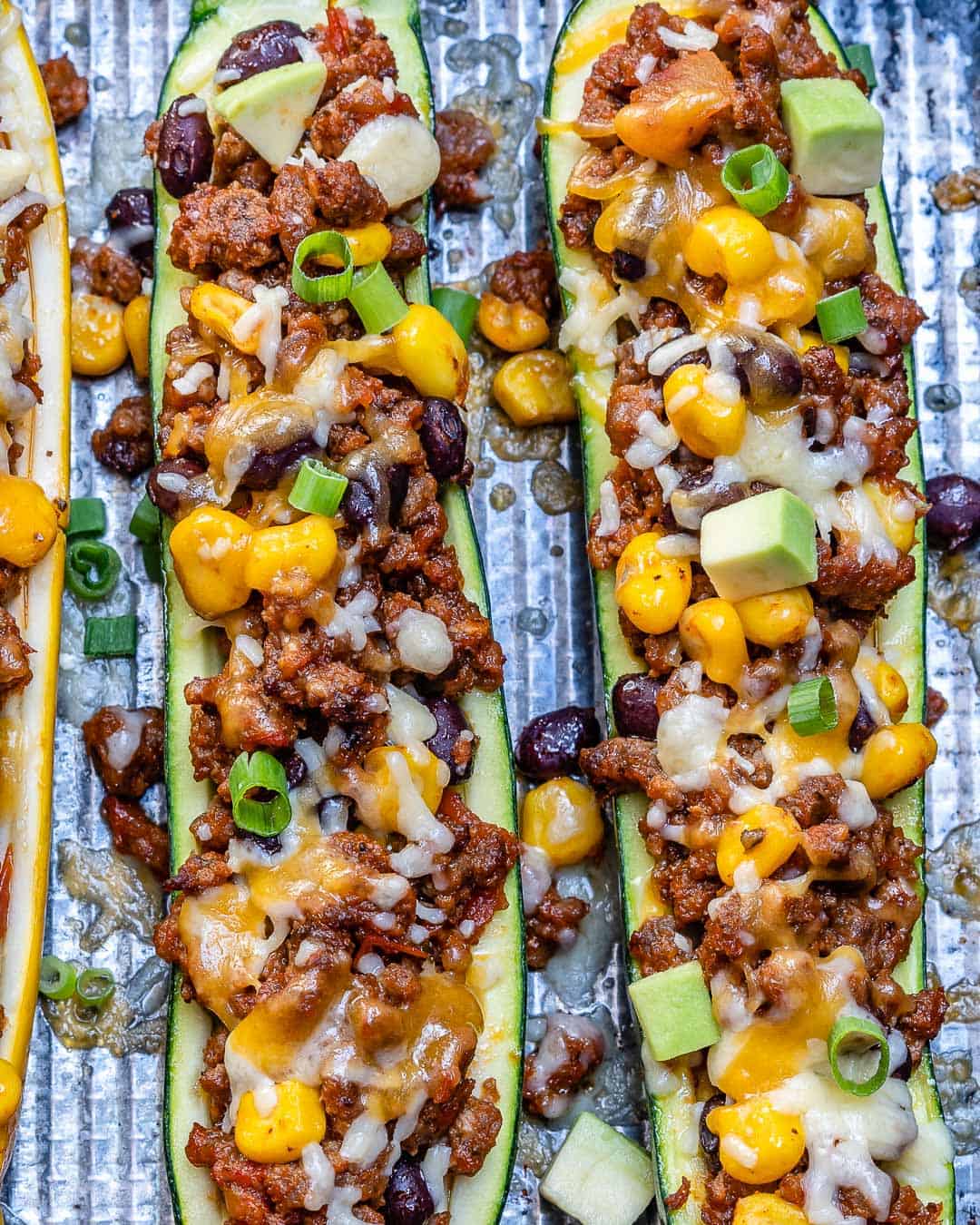 Low Carb Low Carb Burrito Zucchini Boats Recipe Healthy Fitness Meals