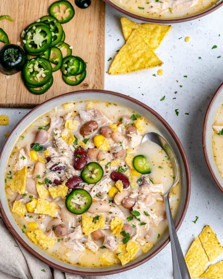 Easy White Chicken Chili Recipe 4 beans