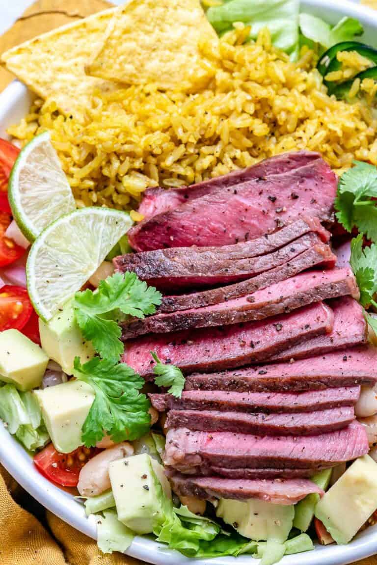 The BEST Carne Asada Steak Bowls Healthy Fitness Meals